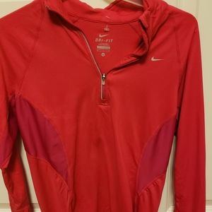 Women's pink Nike DRI-FIT shirt size M